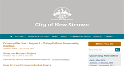 Desktop Screenshot of newstrawn.org